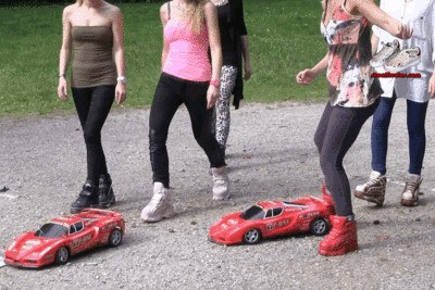 5 Chick’s On Model Cars 1 – Part F